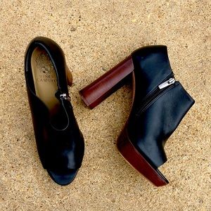 Vince camuto leather upper